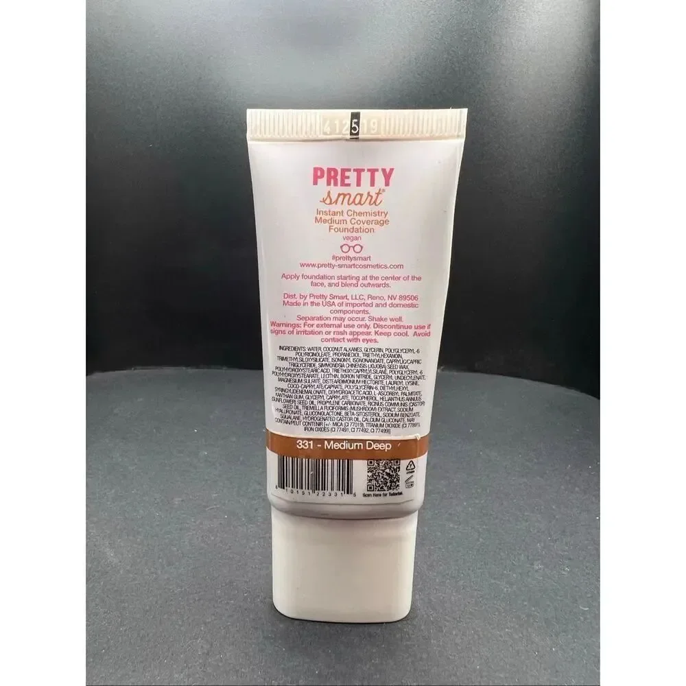 Pretty Smart Instant Chemistry Medium Coverage Foundation 331 Medium Deep